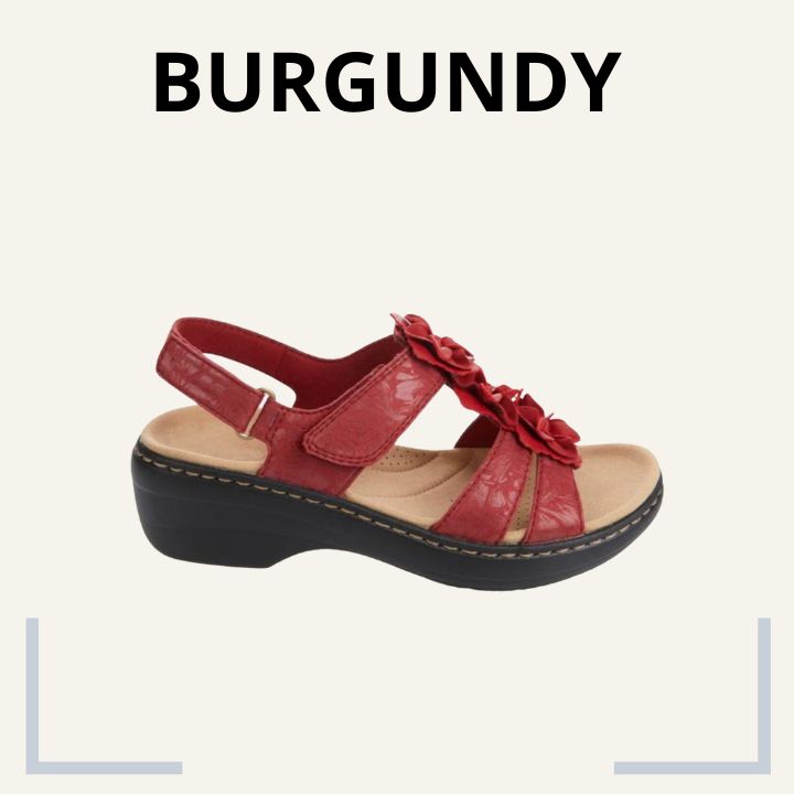 FLOREN - Women's Summer Series Flower Platform Sandals