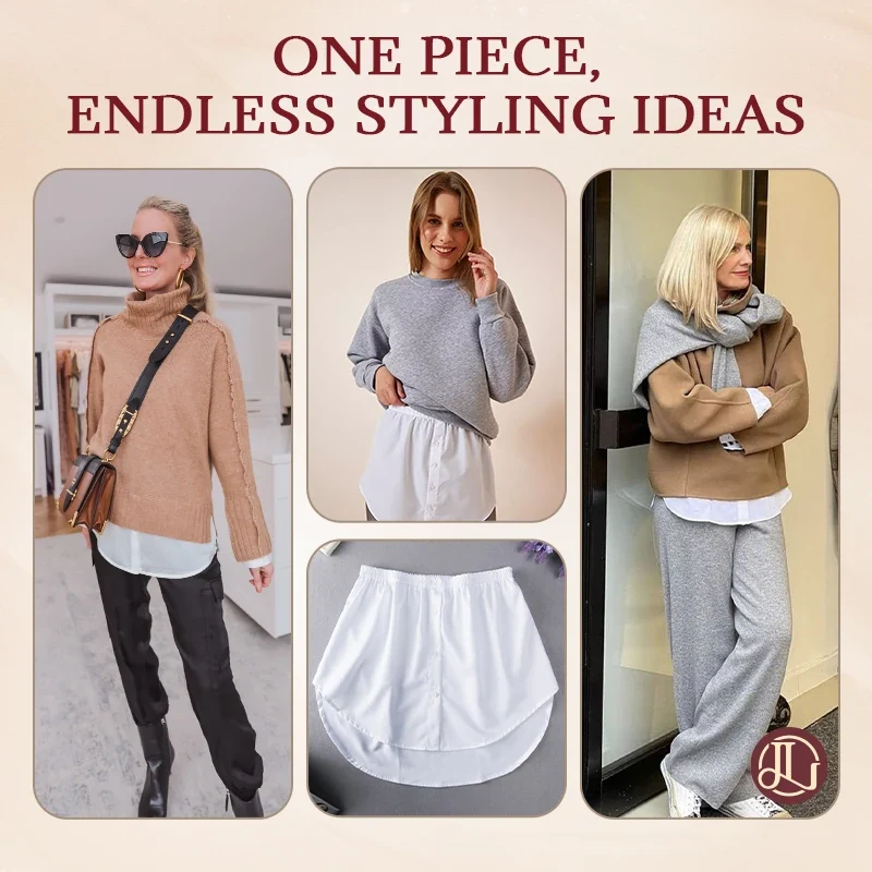 LaziLayer - Woman Layering Shirt Extender