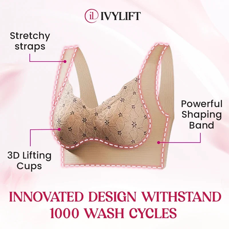 IvyLift - Seamless Wire-free Push-up Bra