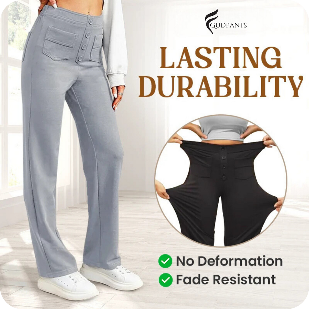 GudPants - Women's Casual High Waist Stretch Pants