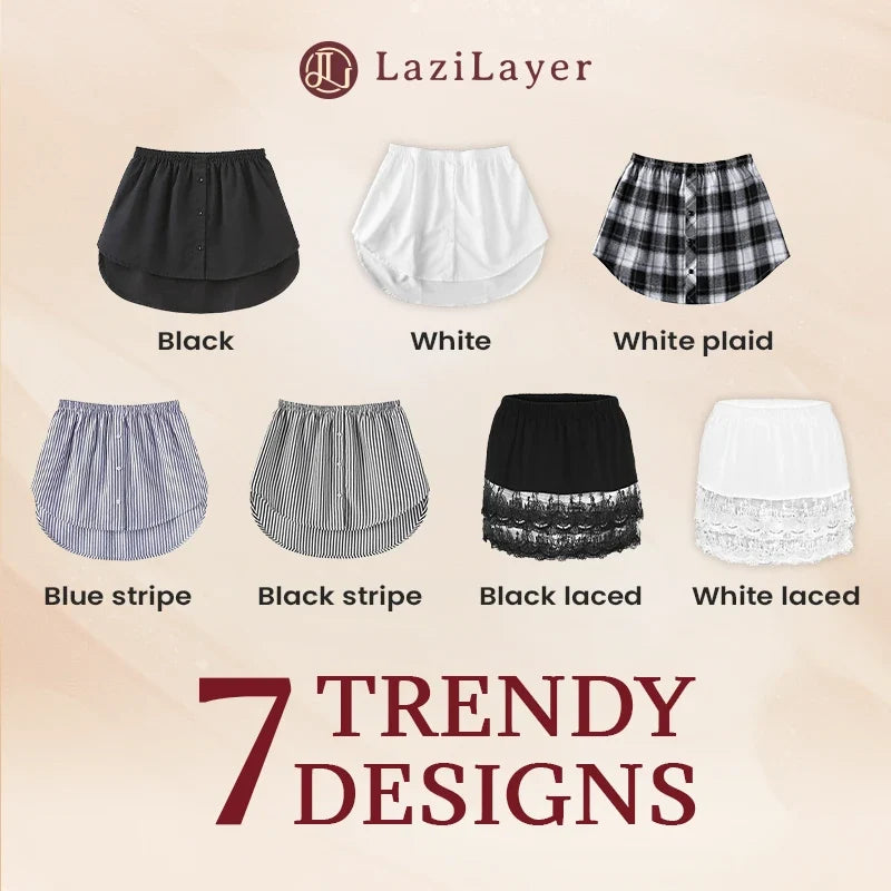 LaziLayer - Woman Layering Shirt Extender
