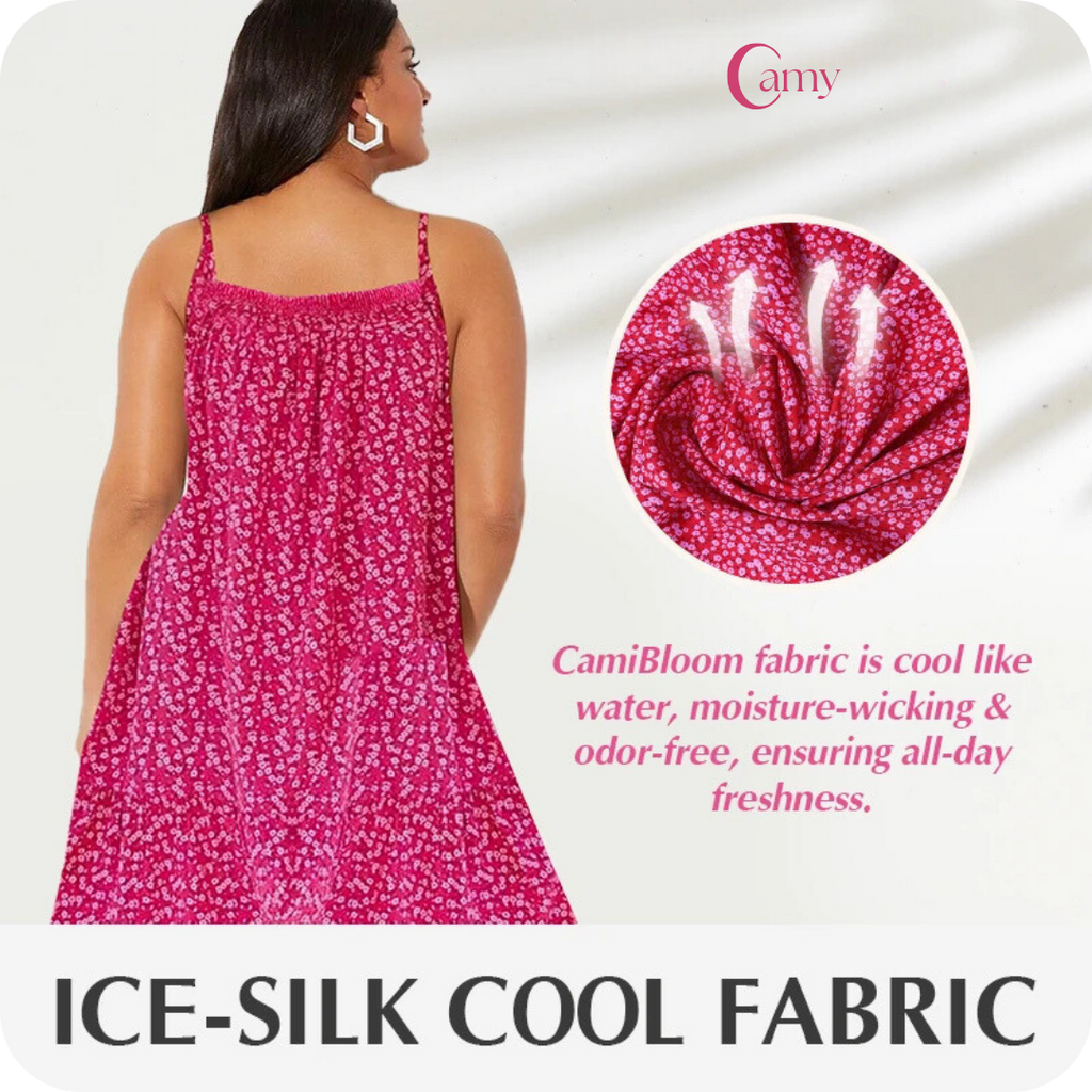CamyBloom - LAST DAY SALE 80% OFF - Floral Printed Camisole Dress