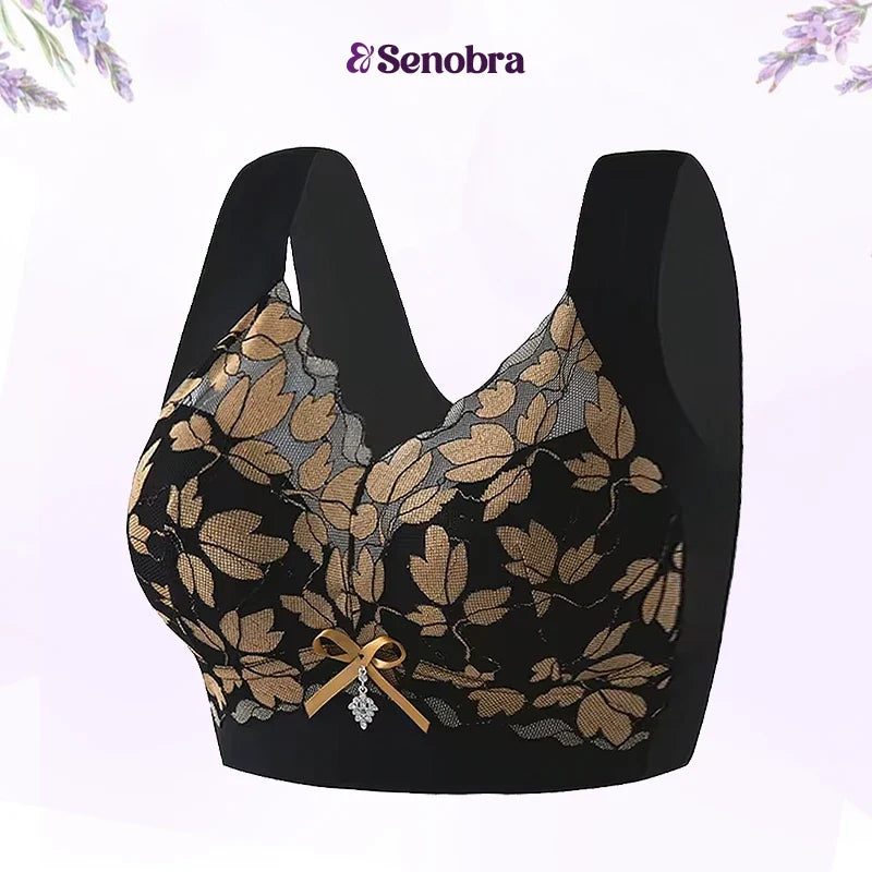 Senobra - Versatile Comfy Lift & Flex Lacy Bra Top